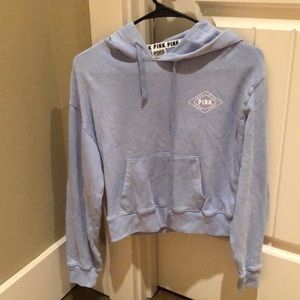 Light blue PINK VICTORIA SECRET hoddie